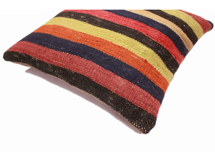 Oriental Kilim Pillow cushion natural colors & wool ca. 40x40 cm