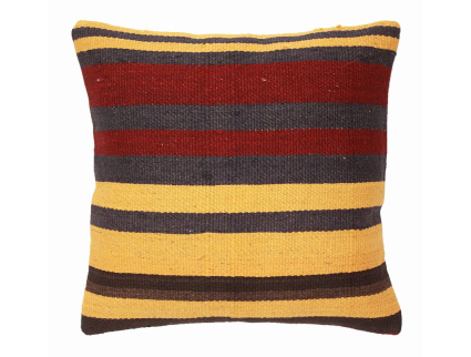 Oriental Kilim Pillow cushion natural colors & wool ca. 40x40 cm