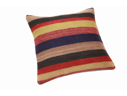 Oriental Kilim Pillow cushion natural colors & wool ca. 40x40 cm