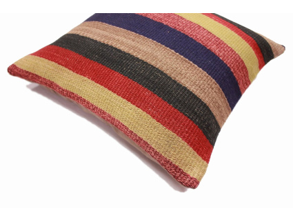 Oriental Kilim Pillow cushion natural colors & wool ca. 40x40 cm