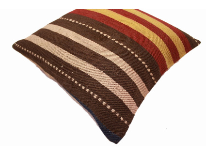 Oriental Kilim Pillow cushion natural colors & wool ca. 40x40 cm