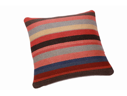 Oriental Kilim Pillow cushion natural colors & wool ca. 40x40 cm