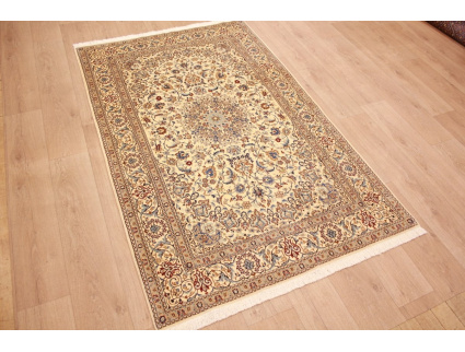 Persian carpet Nain 6la with Silk 207x130 cm