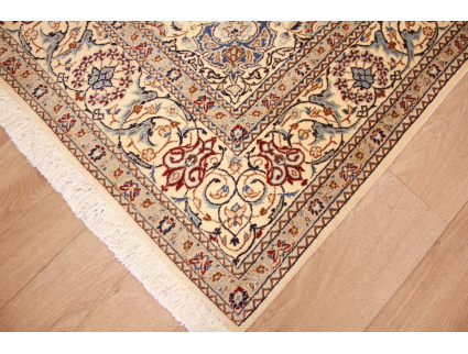 Persian carpet Nain 6la with Silk 207x130 cm