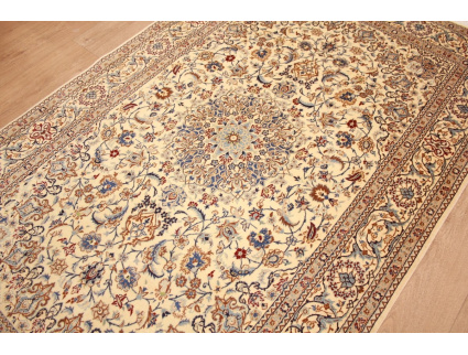 Persian carpet Nain 6la with Silk 207x130 cm