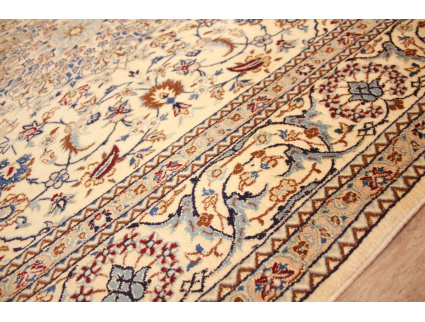 Persian carpet Nain 6la with Silk 207x130 cm