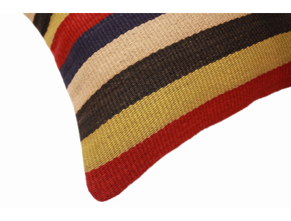 Oriental Kilim Pillow cushion natural colors & wool ca. 40x40 cm