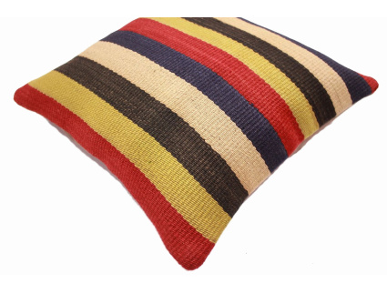 Oriental Kilim Pillow cushion natural colors & wool ca. 40x40 cm