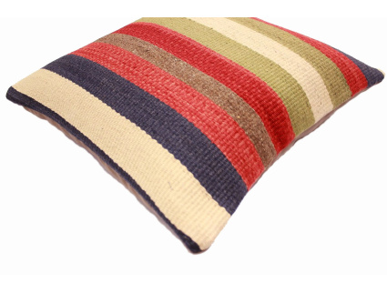 Oriental Kilim Pillow cushion natural colors & wool ca. 40x40 cm