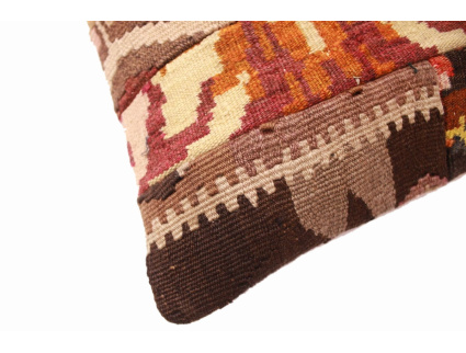 Oriental Kilim Pillow cushion natural colors & wool ca. 40x40 cm