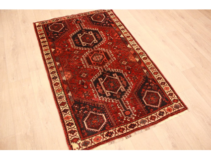 Persian carpet "Ghashghai" virgin wool 167x104 cm Shiraz