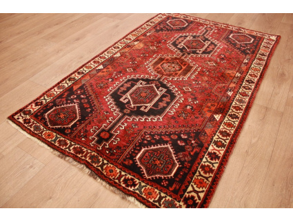 Persian carpet "Ghashghai" virgin wool 167x104 cm Shiraz