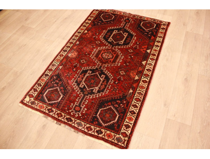 Persian carpet "Ghashghai" virgin wool 167x104 cm Shiraz