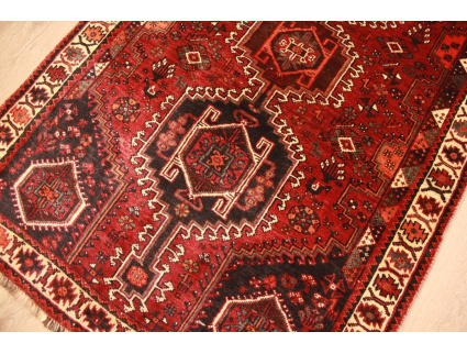 Persian carpet "Ghashghai" virgin wool 167x104 cm Shiraz