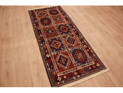 Persian carpet Yalameh pure wool 200x83 cm Runner