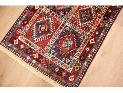 Persian carpet Yalameh pure wool 200x83 cm Runner