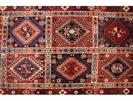 Persian carpet Yalameh pure wool 200x83 cm Runner