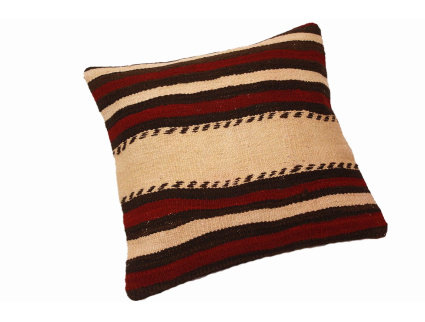 Oriental Kilim Pillow cushion natural colors & wool ca. 40x40 cm