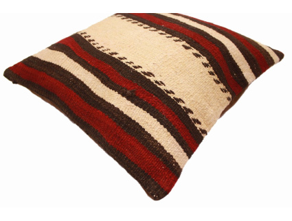 Oriental Kilim Pillow cushion natural colors & wool ca. 40x40 cm