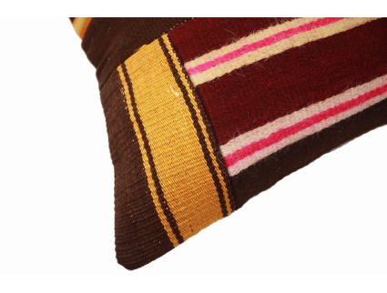 Oriental Kilim Pillow cushion natural colors & wool ca. 40x40 cm