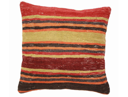 Oriental Kilim Pillow cushion natural colors & wool ca. 40x40 cm