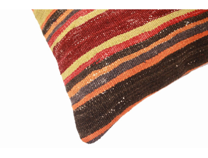 Oriental Kilim Pillow cushion natural colors & wool ca. 40x40 cm