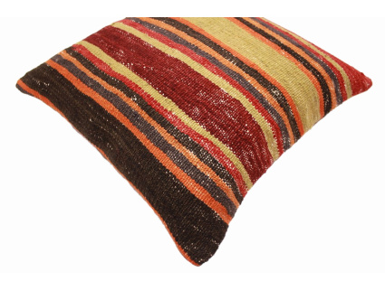 Oriental Kilim Pillow cushion natural colors & wool ca. 40x40 cm