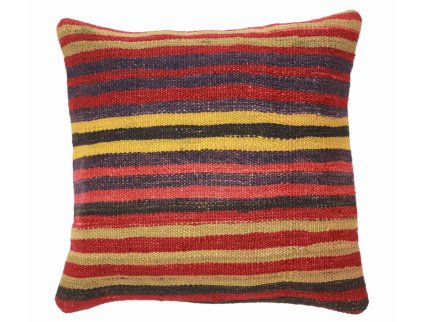 Oriental Kilim Pillow cushion natural colors & wool ca. 40x40 cm