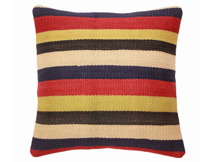 Oriental Kilim Pillow cushion natural colors & wool ca. 40x40 cm