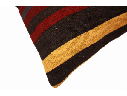 Oriental Kilim Pillow cushion natural colors & wool ca. 40x40 cm