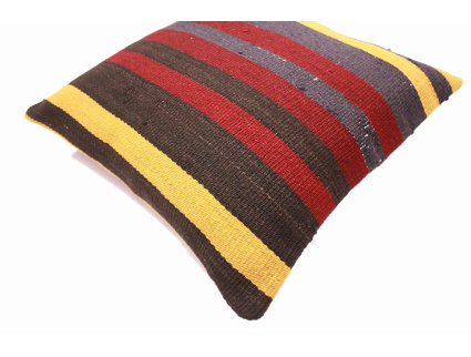 Oriental Kilim Pillow cushion natural colors & wool ca. 40x40 cm