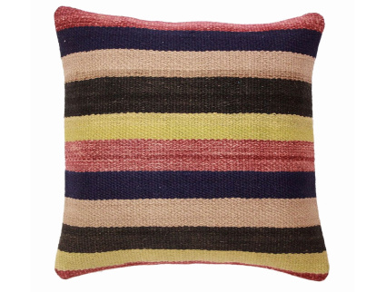 Oriental Kilim Pillow cushion natural colors & wool ca. 40x40 cm