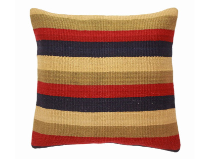 Oriental Kilim Pillow cushion natural colors & wool ca. 40x40 cm