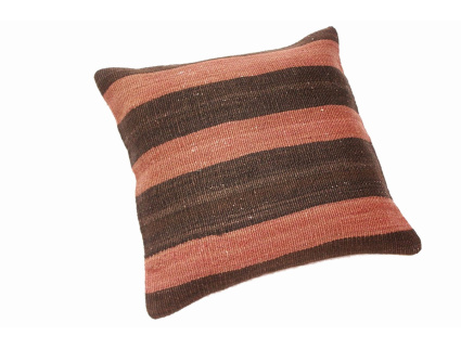 Oriental Kilim Pillow cushion natural colors & wool ca. 40x40 cm