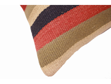 Oriental Kilim Pillow cushion natural colors & wool ca. 40x40 cm