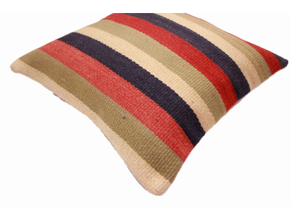 Oriental Kilim Pillow cushion natural colors & wool ca. 40x40 cm