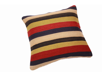 Oriental Kilim Pillow cushion natural colors & wool ca. 40x40 cm