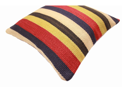 Oriental Kilim Pillow cushion natural colors & wool ca. 40x40 cm