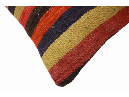 Oriental Kilim Pillow cushion natural colors & wool ca. 40x40 cm