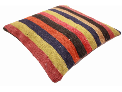 Oriental Kilim Pillow cushion natural colors & wool ca. 40x40 cm