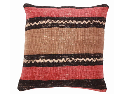 Oriental Kilim Pillow cushion natural colors & wool ca. 40x40 cm