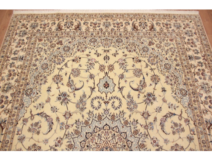 Fine Persian carpet "Nain" 6la with  silk 282x205 cm