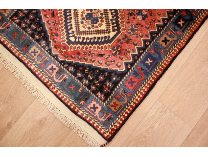 Persian carpet Yalameh pure wool 277x77 cm Läufer