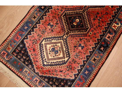 Persian carpet Yalameh pure wool 277x77 cm Läufer