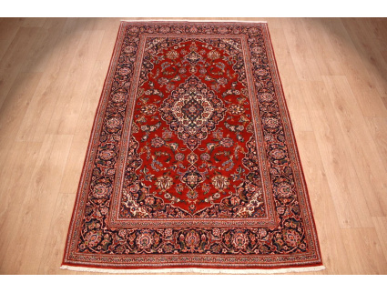 Semi antic Persian carpet  Kashan 218x135 cm