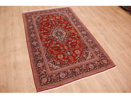 Semi antic Persian carpet  Kashan 218x135 cm