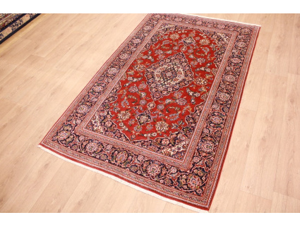 Semi antic Persian carpet  Kashan 218x135 cm