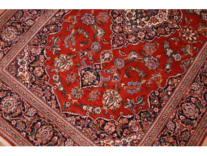 Semi antic Persian carpet  Kashan 218x135 cm