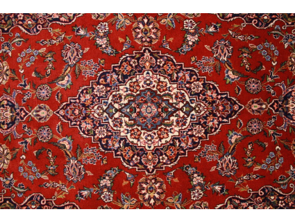 Semi antic Persian carpet  Kashan 218x135 cm