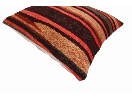 Oriental Kilim Pillow cushion natural colors & wool ca. 40x40 cm